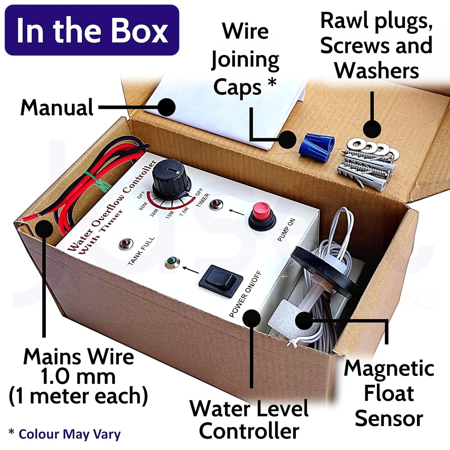 Water Level Controller with TIMER