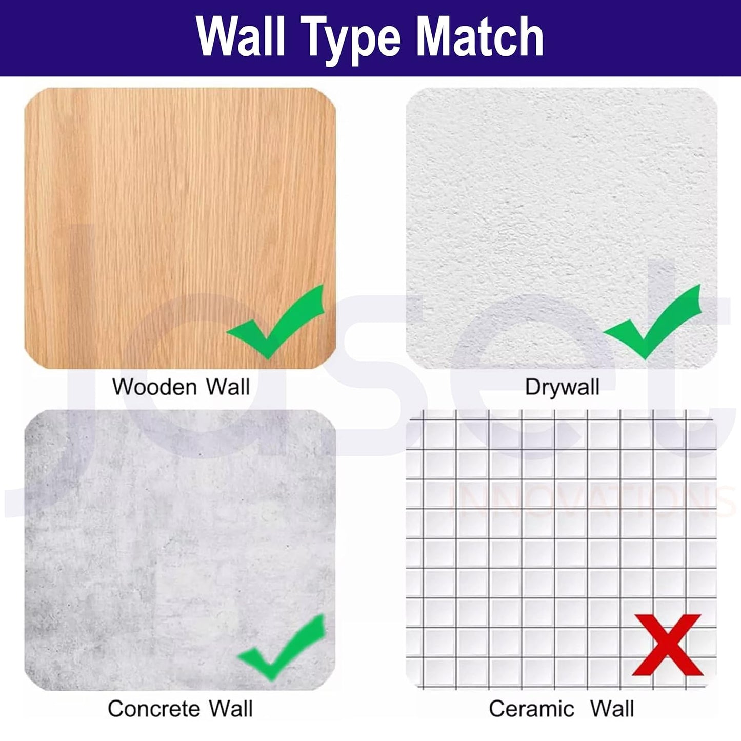 Wall Mounting Nails/Hooks (Regular-Small) - 100pcs