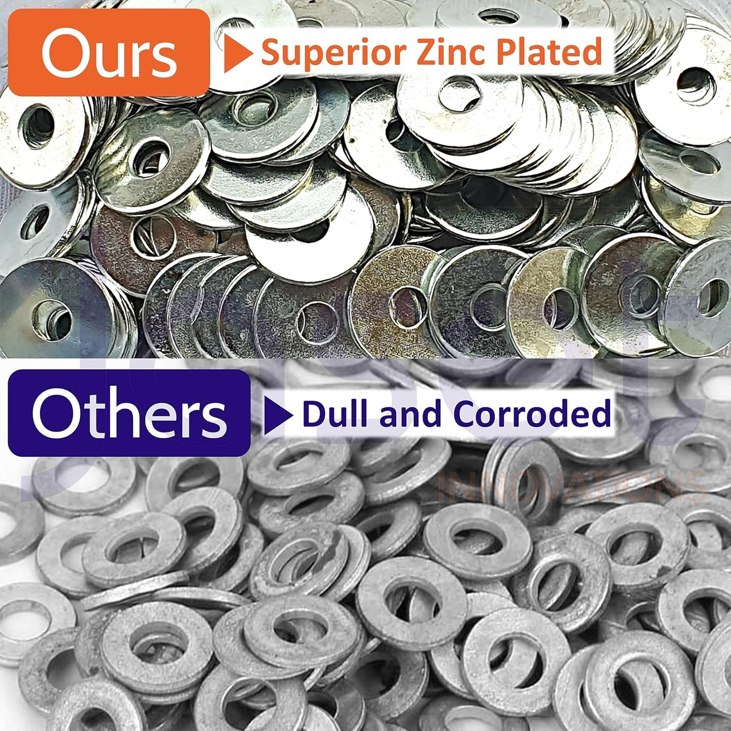 Flat Washers - 320pcs